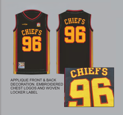 Chiefs Men's Basketball Singlet