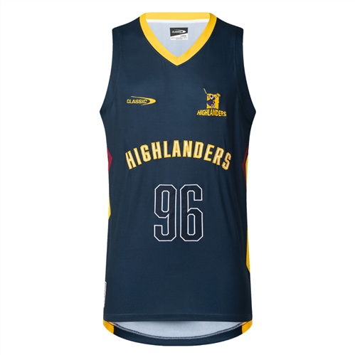 SALE SALE SALE                     Super Rugby  Highlanders Men's Basketball Singlet