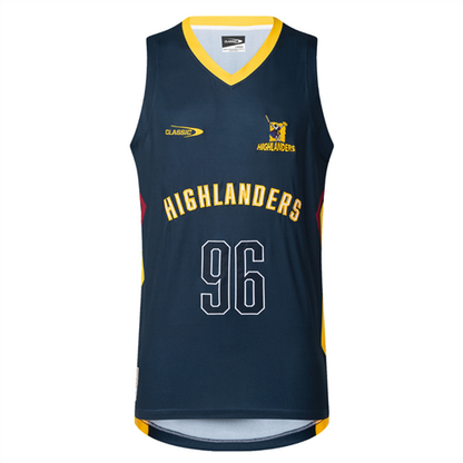 SALE SALE SALE                     Super Rugby  Highlanders Men's Basketball Singlet