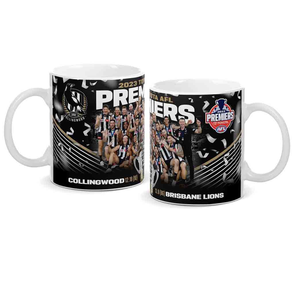 Collingwood Magpies 2023 Premiers Team Photo Mug PH2