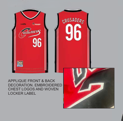 Crusaders Men's Basketball Singlet