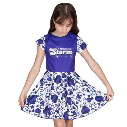 Melbourne Storm Girls 'Heartbreaker' Dress