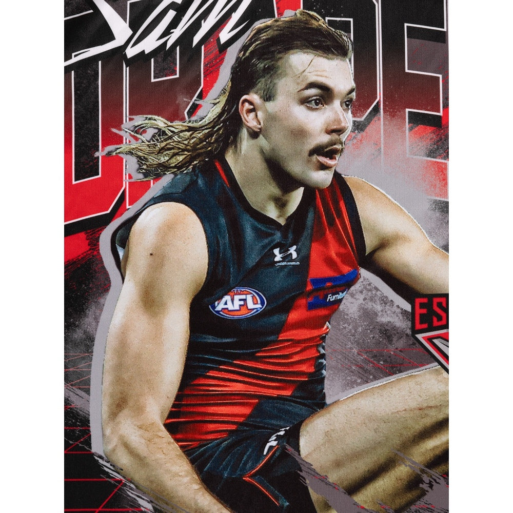 Essendon Bombers Sam Draper Youths Player Tee