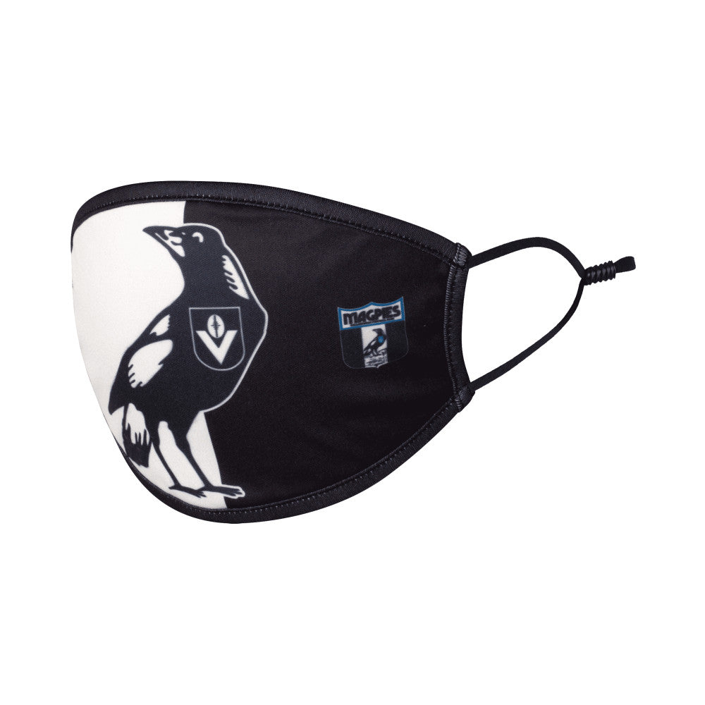 Collingwood Magpies Set Of 2 Face Masks