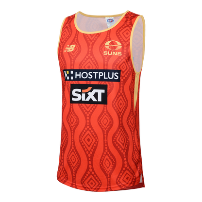 Gold Coast Suns 2025 Training Singlet