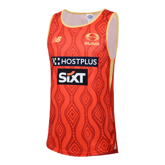 Gold Coast Suns 2025 Training Singlet