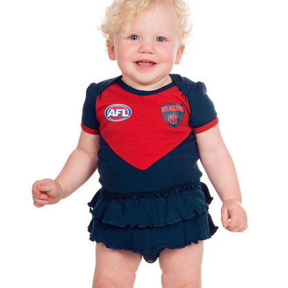 Melbourne Demons Girls Tutu Footysuit