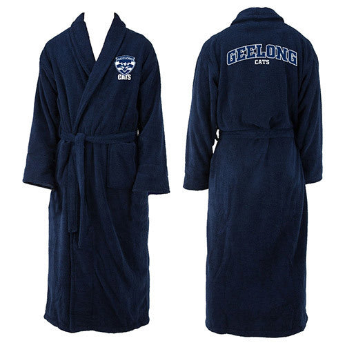 Geelong Cats Adult Dressing Gown Robe