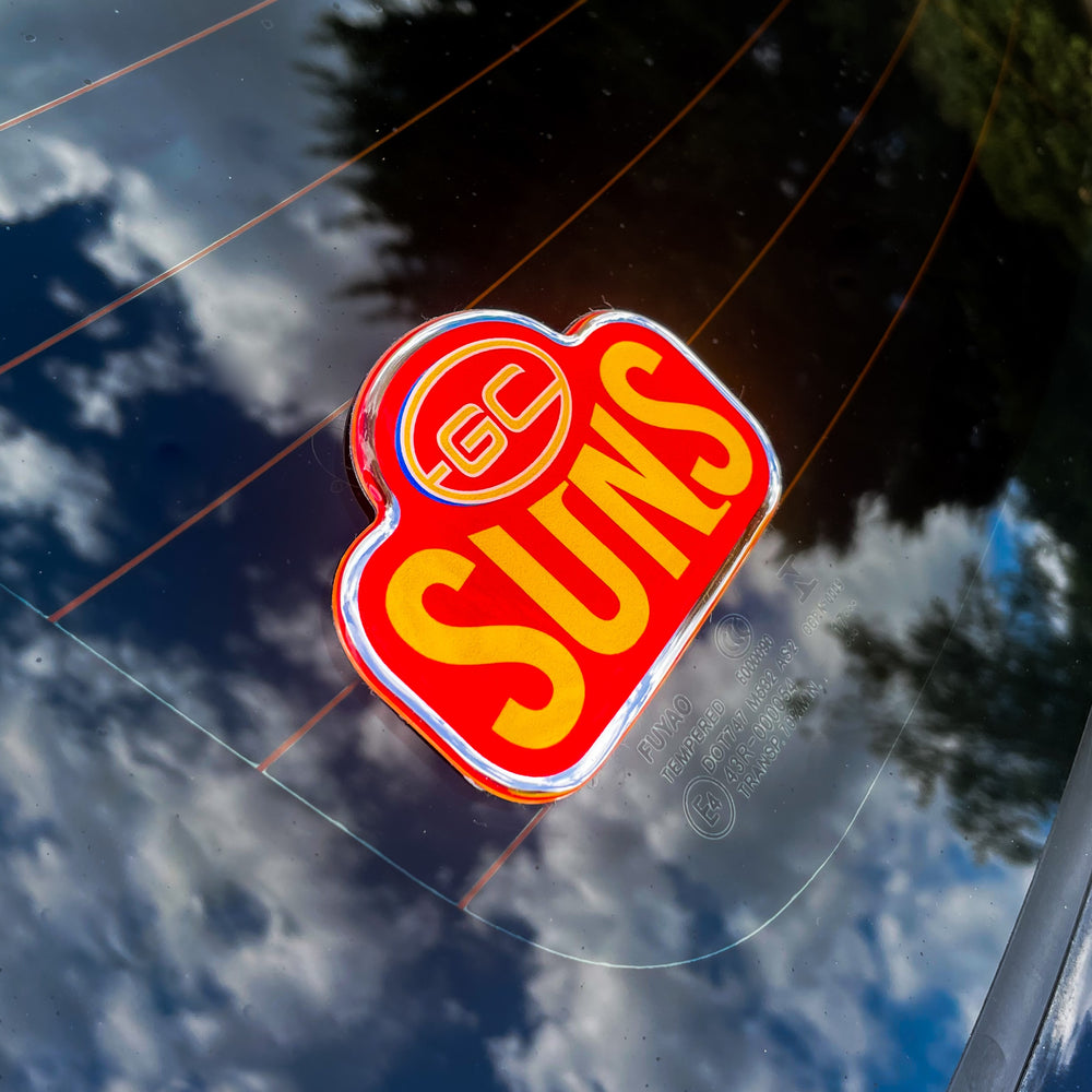 Gold Coast Suns Logo Decal