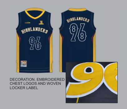 SALE SALE SALE  Highlanders Men's Basketball Singlet