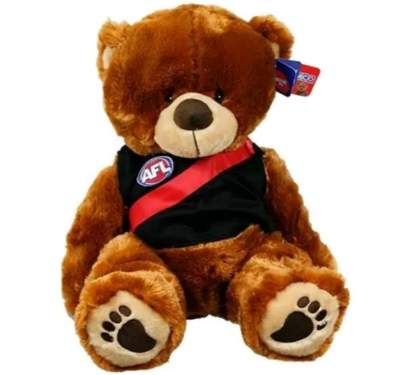 Essendon Bombers Large Gilly Bear 40cm