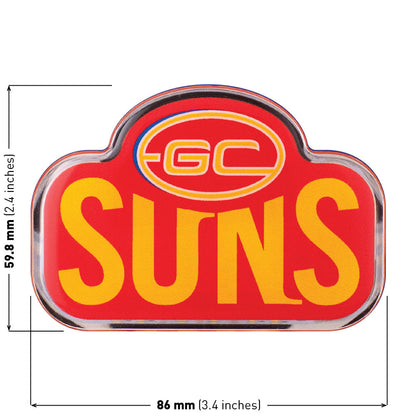 Gold Coast Suns Logo Decal