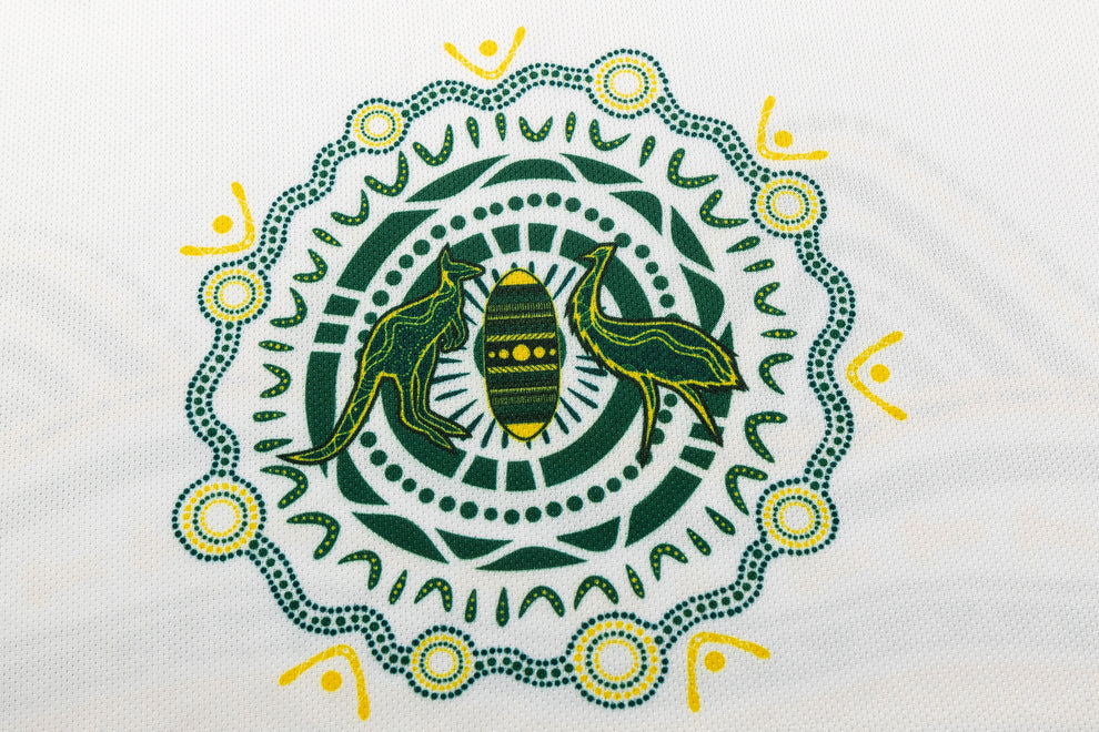 New Australian Kangaroos 2026/27 Classic World Cup  Indigenous Jersey