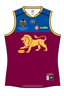 Brisbane Lions Youth 2024 Premiership Guernsey