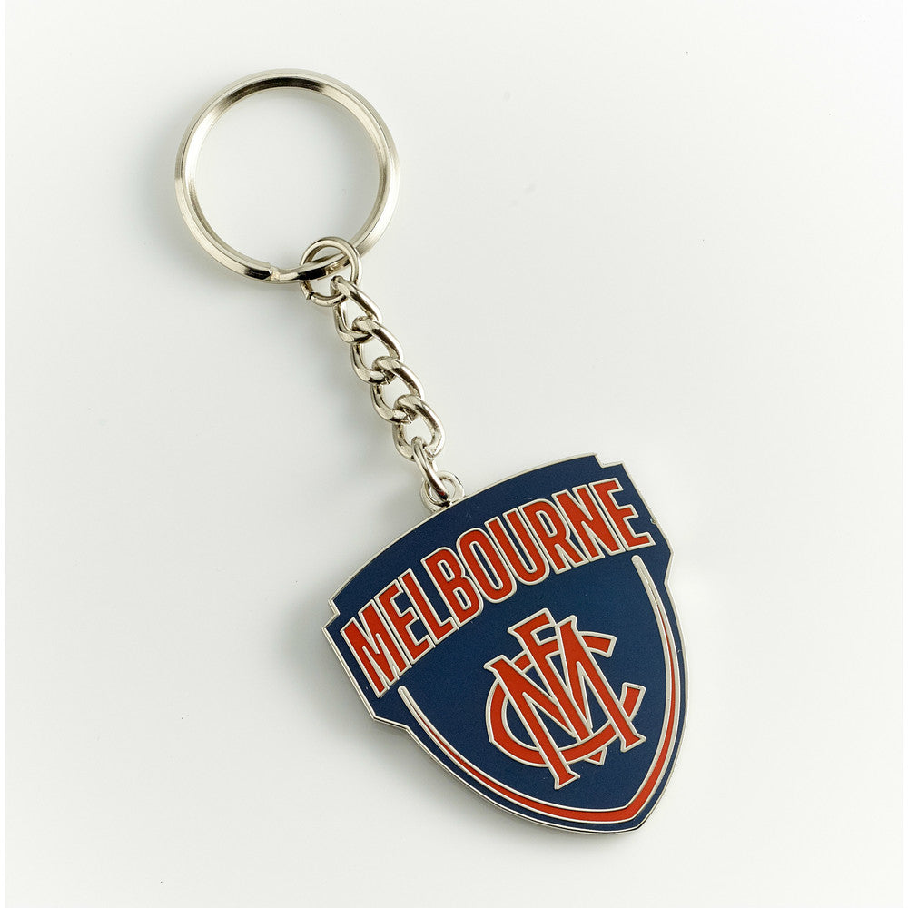 Melbourne Demons Logo Metal Keyring