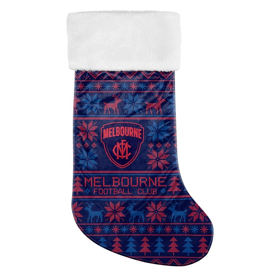 Melbourne Demons Xmas Stocking