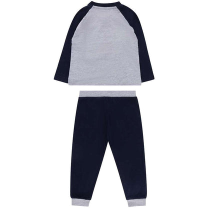 STOCKTAKE SALE   Melbourne Demons Kids Raglan Sleeve Cuffed PJ Set