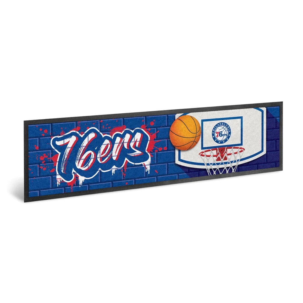 Philadelphia 76ers NBA Bar Runner