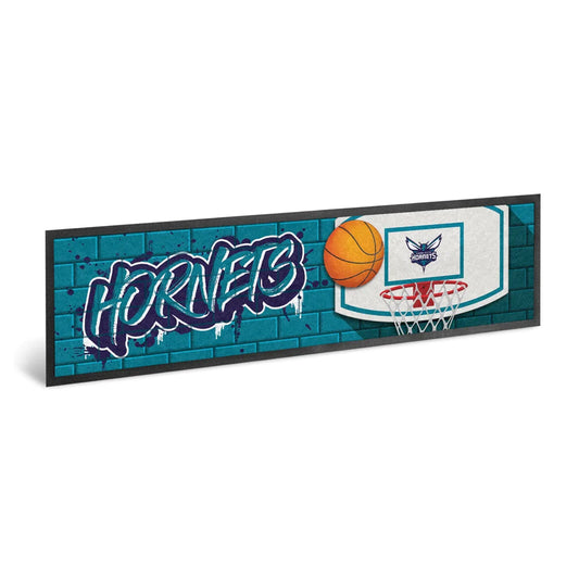 Charlotte Hornets NBA Bar Runner