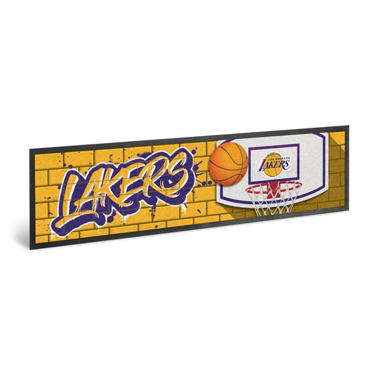 Los Angeles Lakers NBA Bar Runner