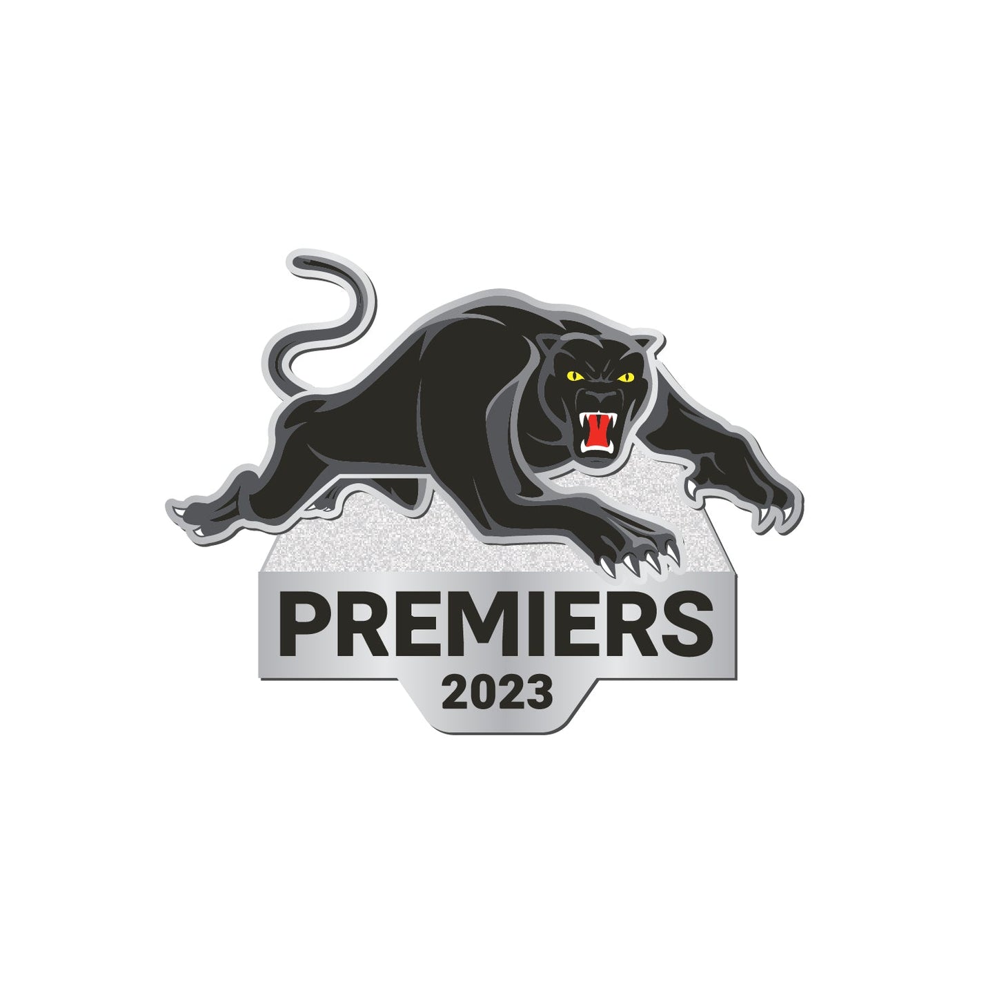 STOCKTAKE SALE            2023 NRL Penrith Panthers Premiership Logo Pin