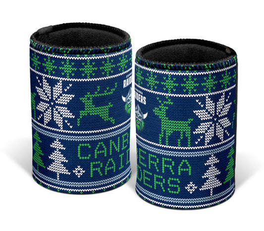 Canberra Raiders Xmas Can Cooler