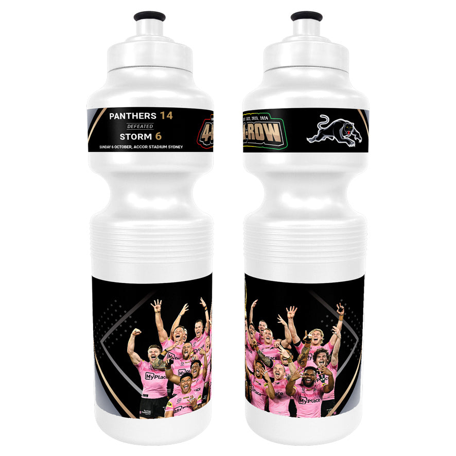 Penrith Panthers 2024 Premiers Team Photo Drink Bottle