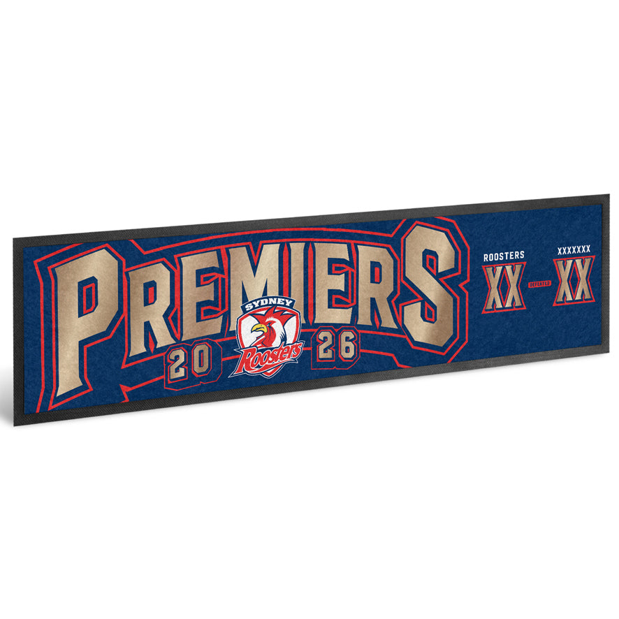 Sydney Roosters 2026 Premiers Bar Runner (PreOrder)