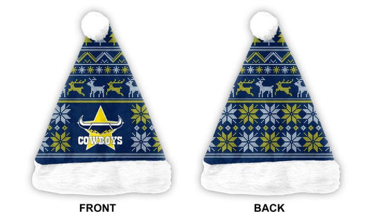 North Queensland Cowboys Xmas Santa Hat