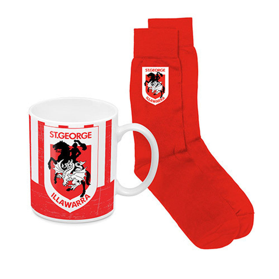 ST George Heritage Mug and Sock Gift Pack