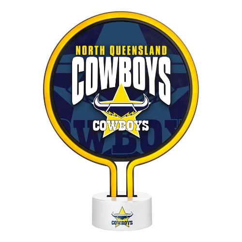 North Queensland Cowboys Neon Light