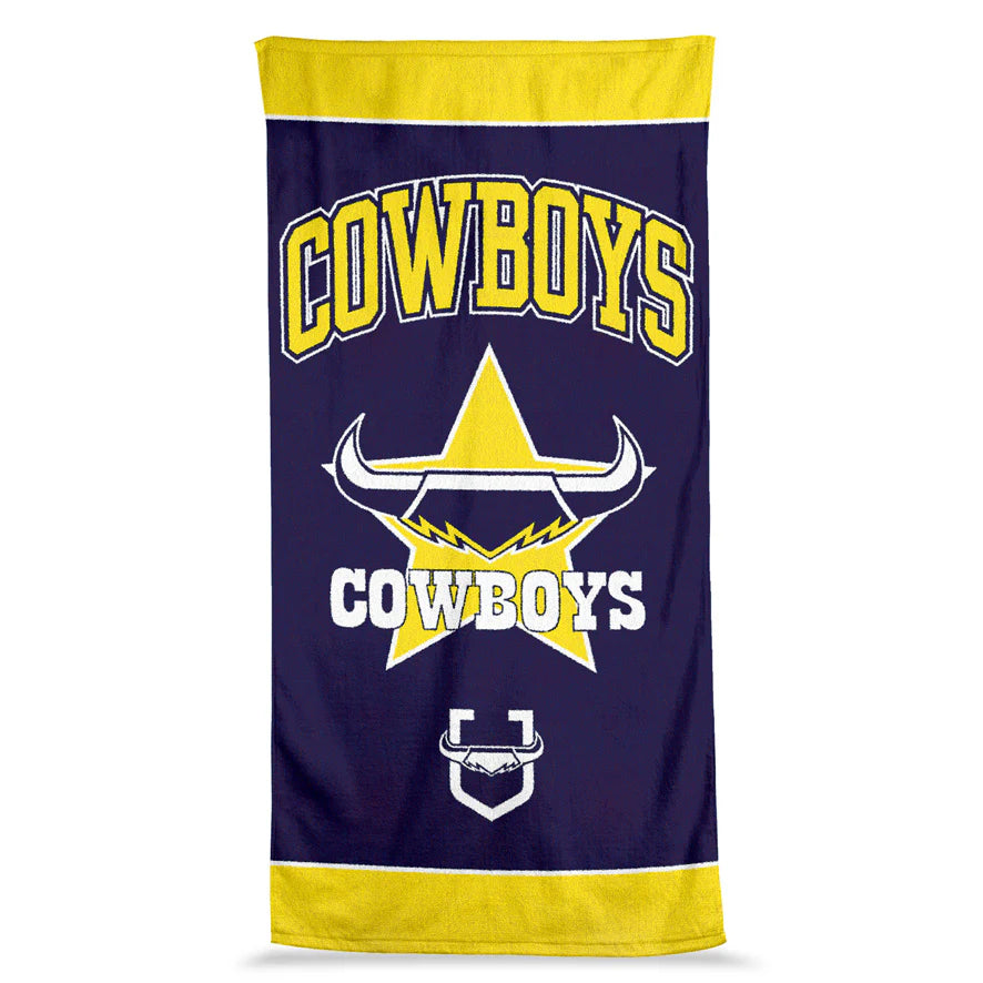 SALE SALE SALE                       NRL North Queensland Cowboys Jumbo Beach Bath Towel