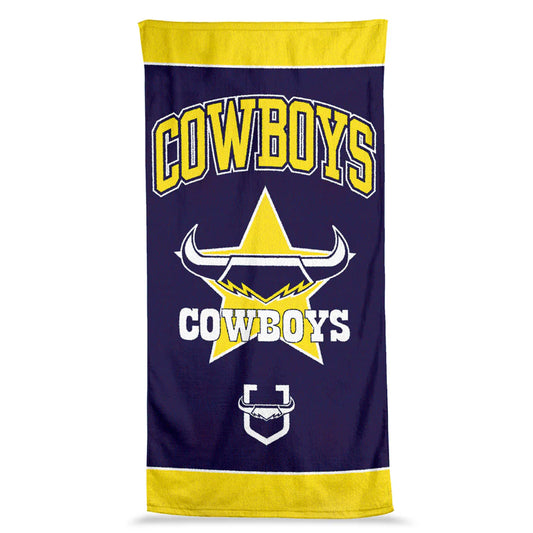 SALE SALE SALE                       NRL North Queensland Cowboys Jumbo Beach Bath Towel