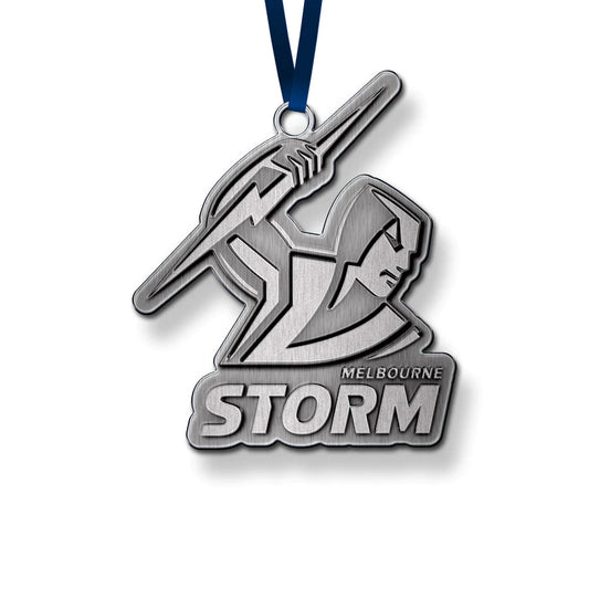 Melbourne Storm Metal Ornament