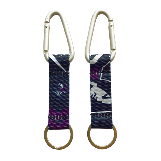 Melbourne Storm NRL Carabiner Detachable Keyring