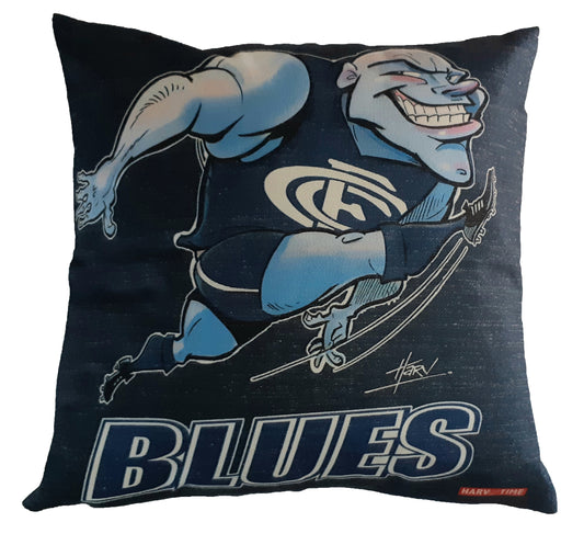 Carlton Blues Harv Time Pillow Cushion