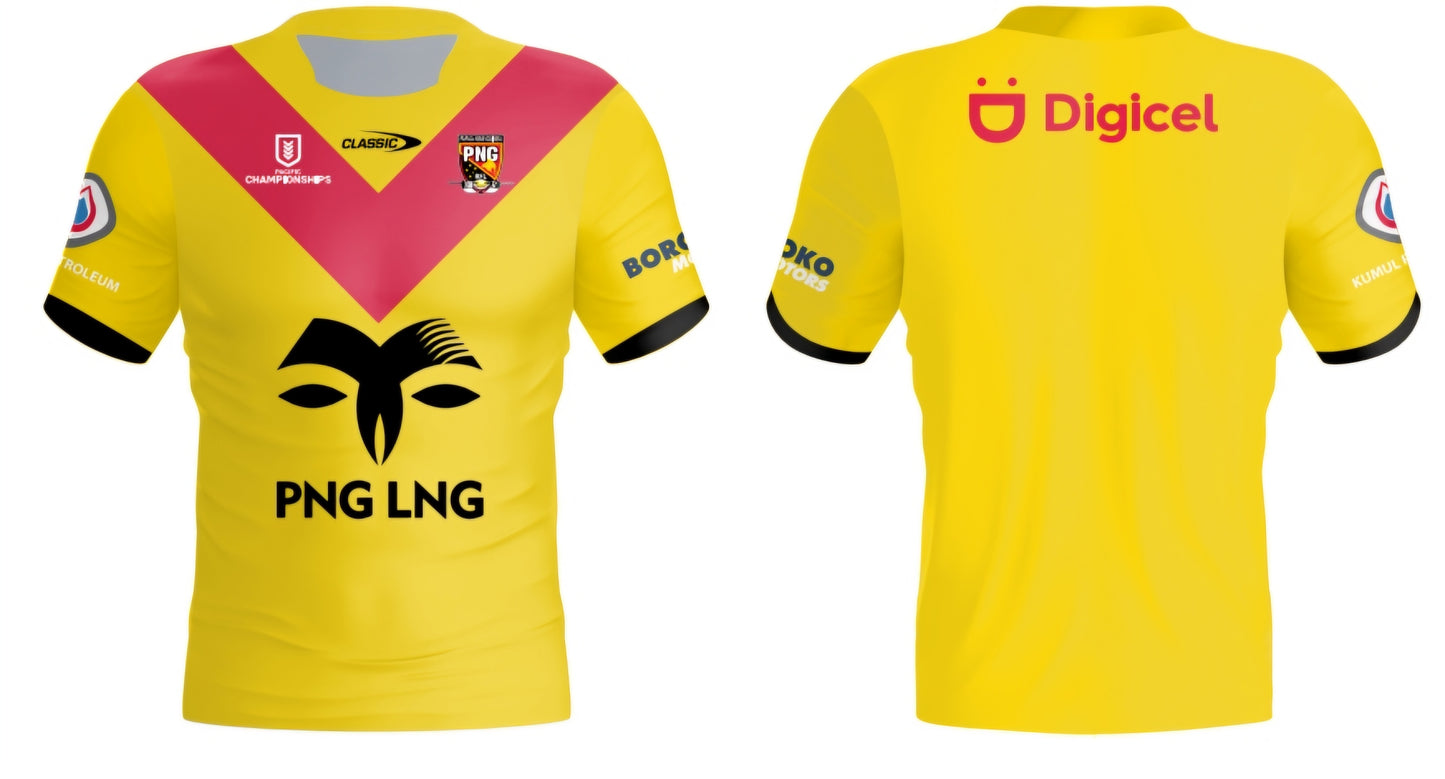 Papua New Guinea Kumuls RL 2024 Home Jersey