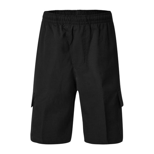 School Cargo Shorts Kids - Black