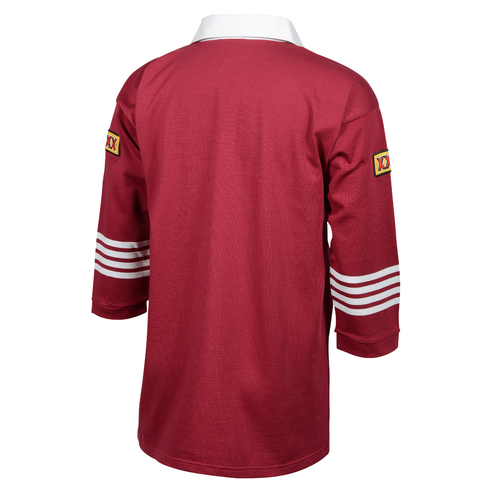 QLD Maroons 1991 State of Origin NRL Vintage Retro Rugby Jersey