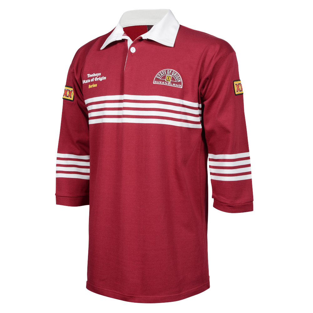 QLD Maroons 1991 State of Origin NRL Vintage Retro Rugby Jersey