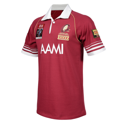 QLD Maroons 2006 State of Origin NRL Vintage Retro Rugby Jersey