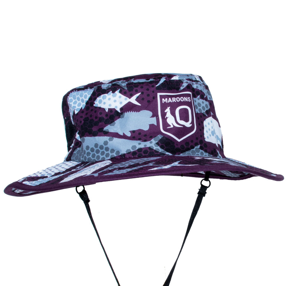 QLD Maroons "Reef Runner’ Fishing Hat