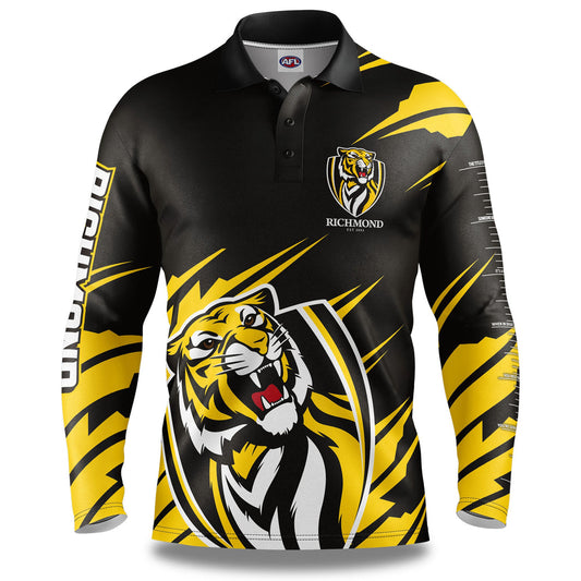 Richmond Tigers 'Ignition' Fishing Shirts