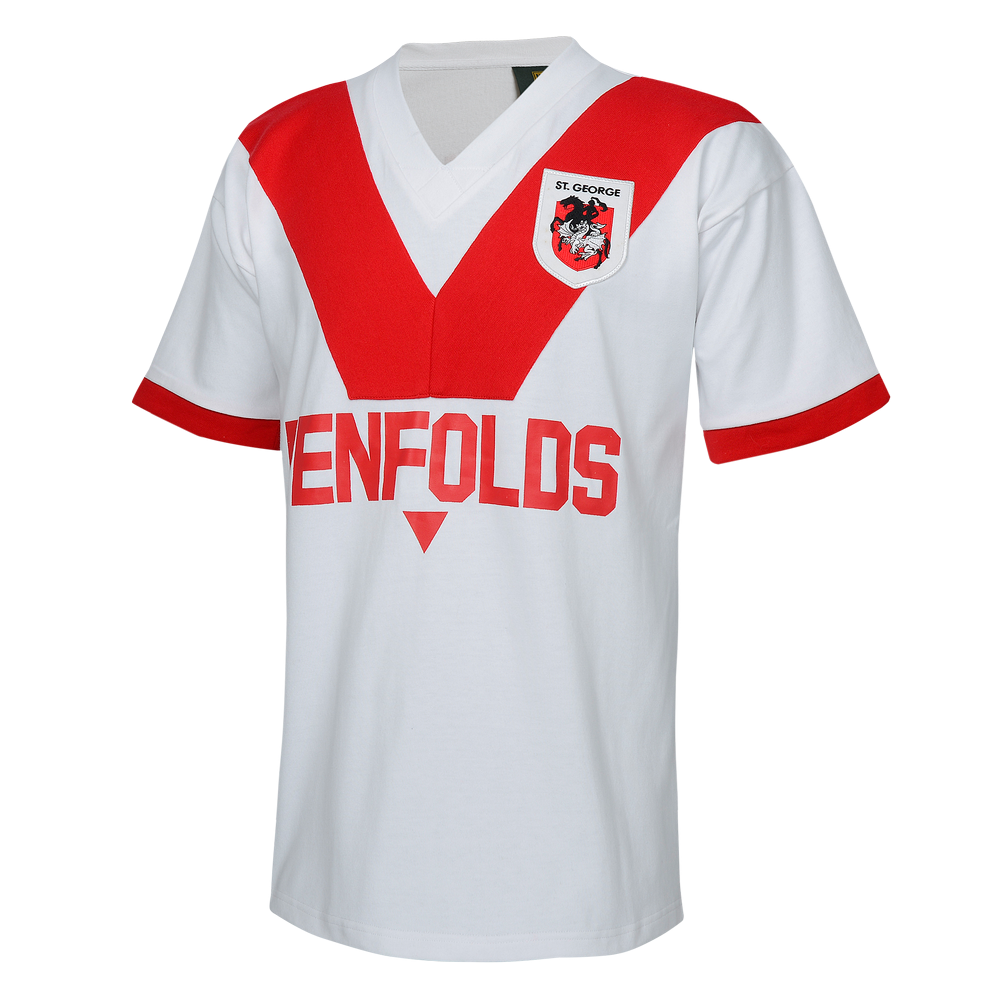 St George Dragons 1979 retro heritage NRL Jersey