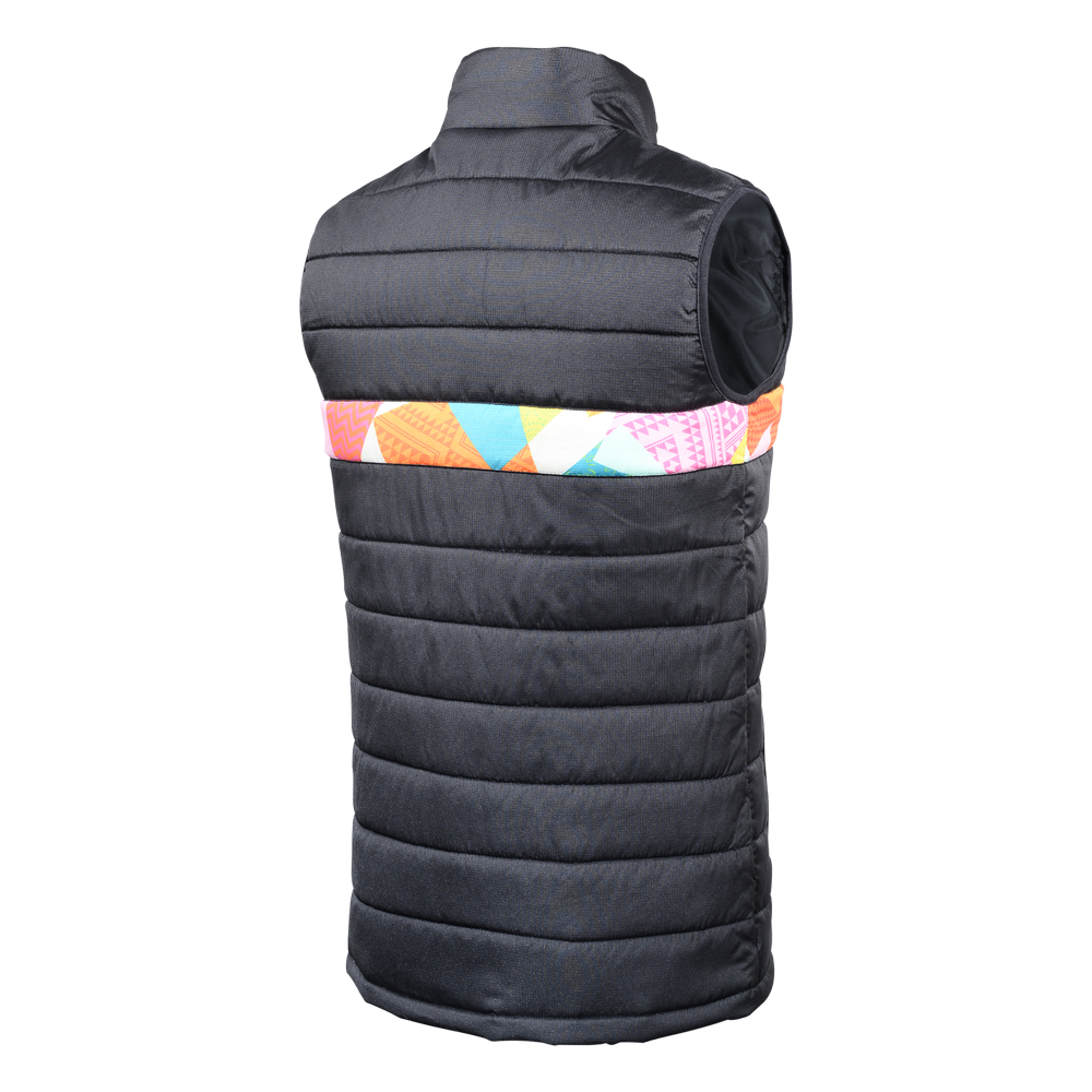 STOCKTAKE SALE         FWWC 2023 Strip Art Puffer Vest