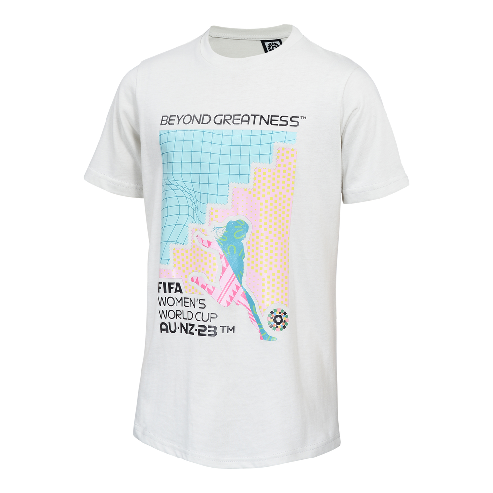 STOCKTAKE SALE          FWWC 2023 Youth Core Graphic Tee - Cream