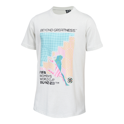 STOCKTAKE SALE          FWWC 2023 Youth Core Graphic Tee - Cream