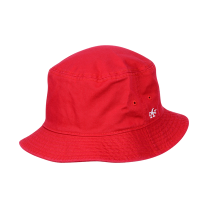 Dolphins Red Twill Bucket Hat