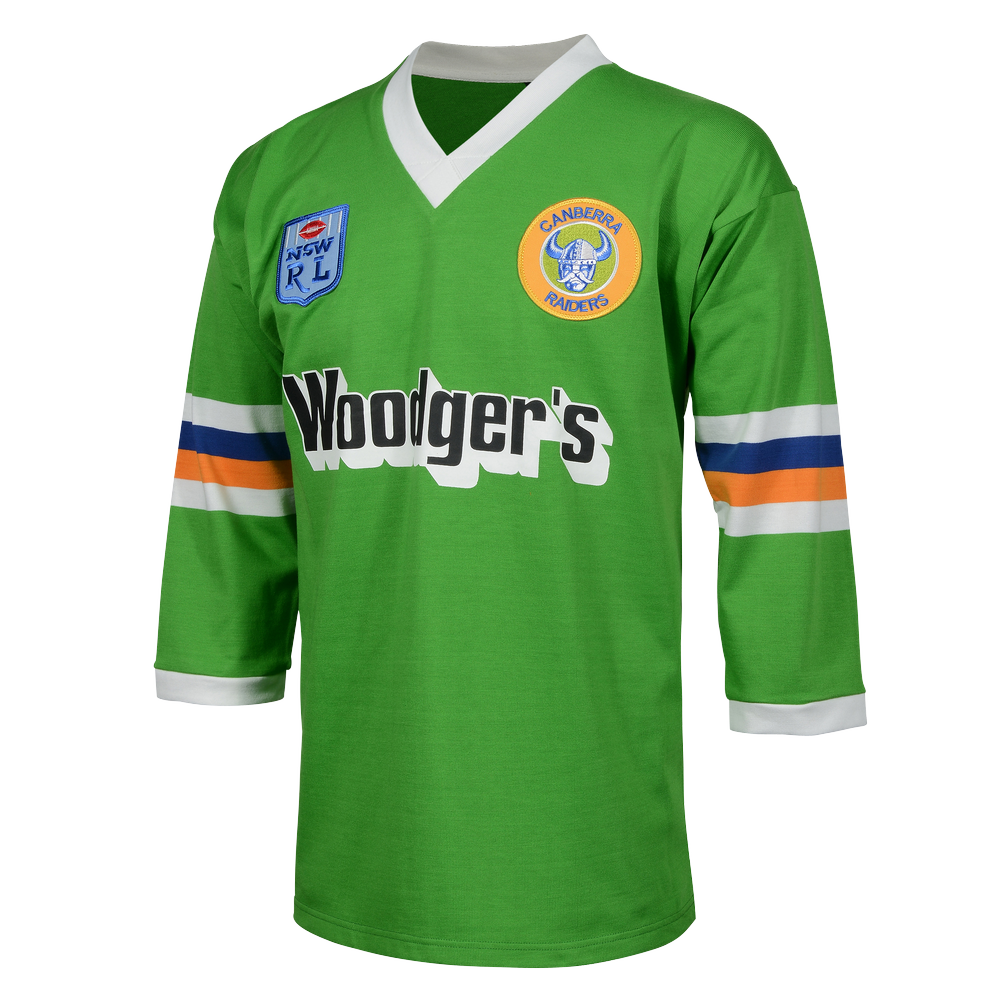 Canberra Raiders 1989 retro heritage NRL Jersey