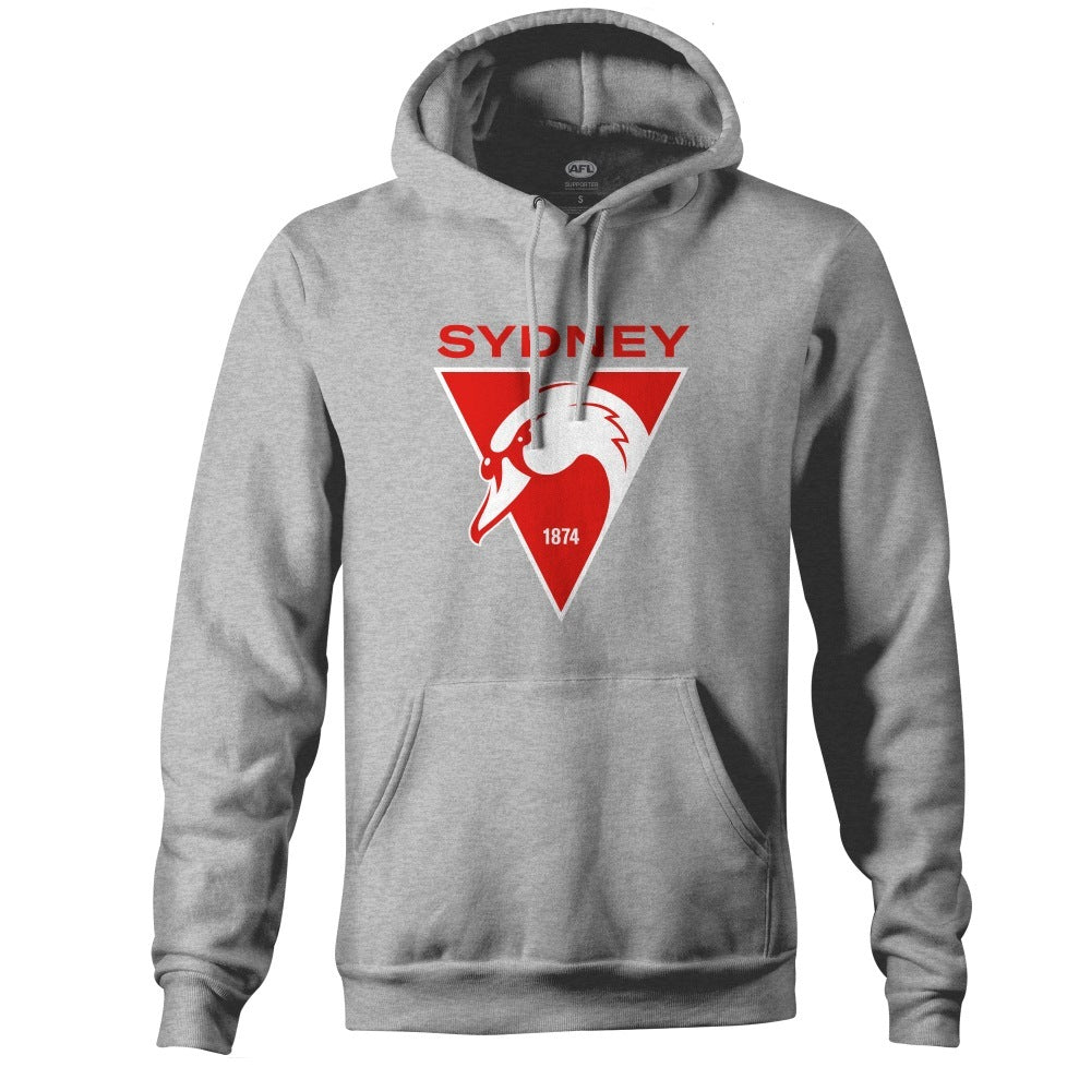 Sydney Swans Adults Logo Hoodie